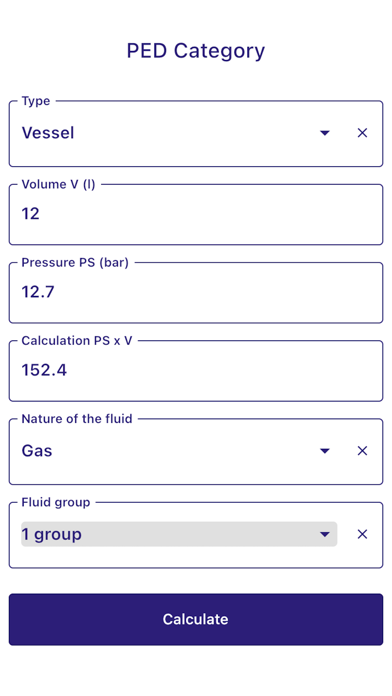 Bruun Inspektion PED Category Screenshot