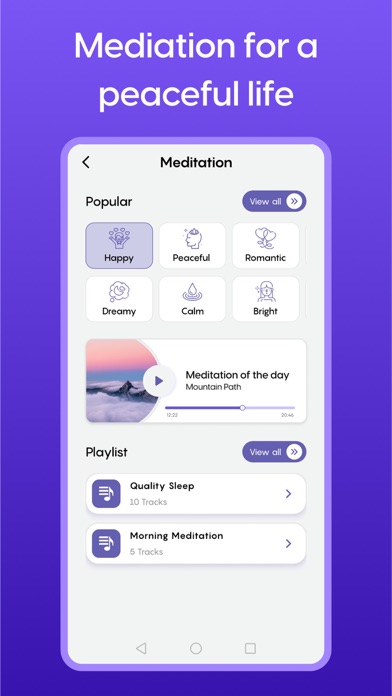 CalmVibe: Meditation and Habit Screenshot