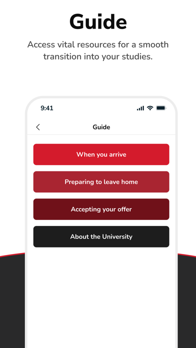 NU London CampusConnect Screenshot