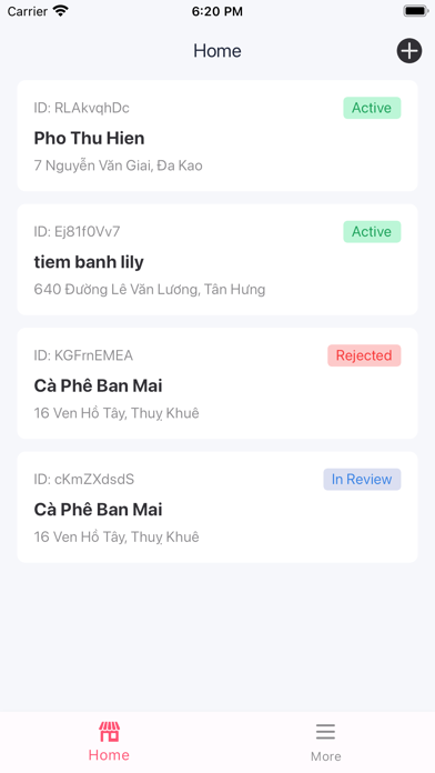 Huuk Business Screenshot