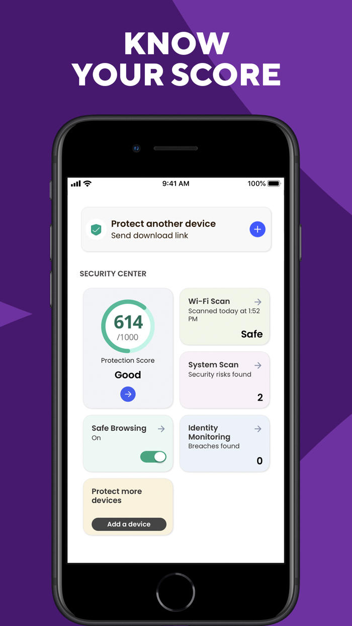 McAfee Security for Metro