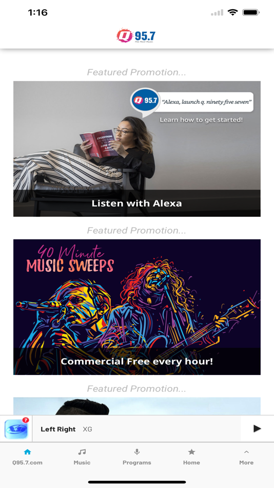 #5. Q95.7 The Most Music (iOS) 由: Midwest Communications