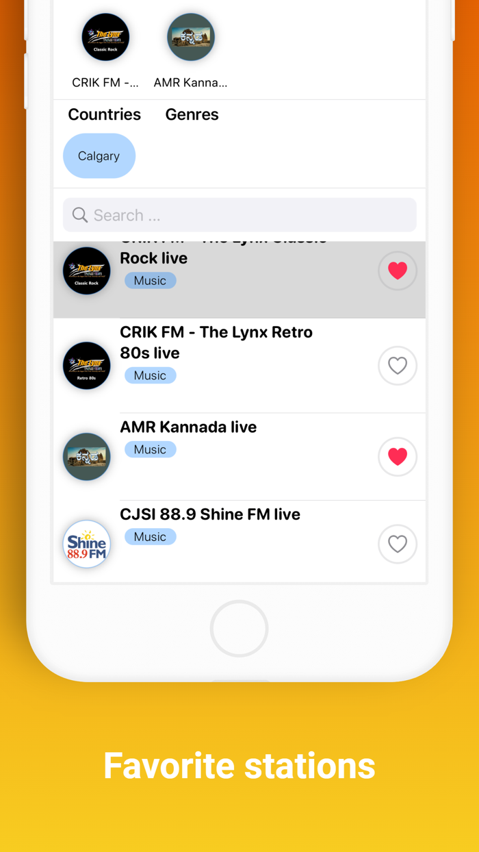 Calgary Radios - Alberta FM AM