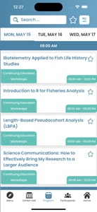 American Fisheries Events screenshot #3 for iPhone