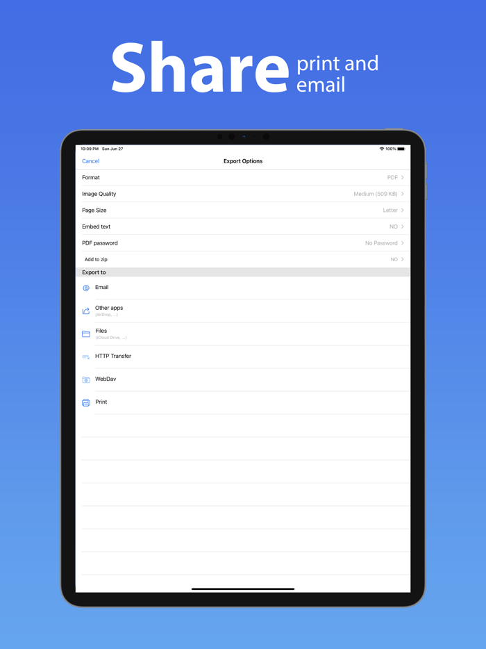DocuScan - PDF and OCR Scanner
