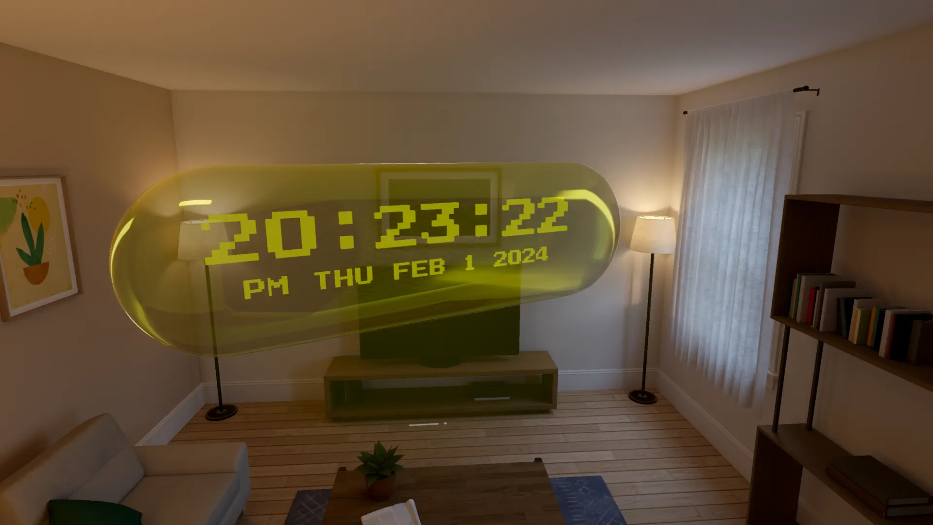 Digital Clock XR screenshot 2