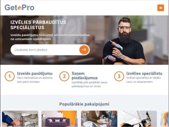 Screenshot #4 pour GetaPro.lv