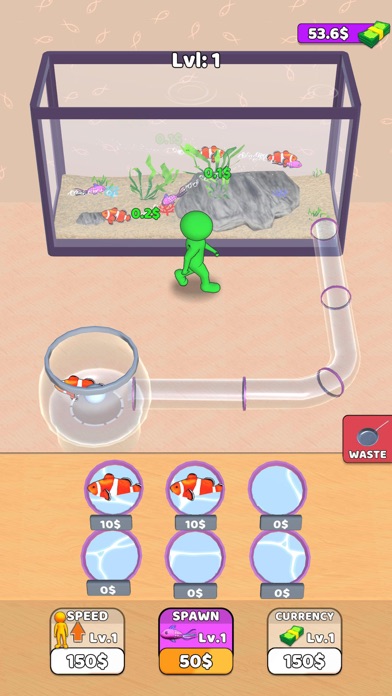 Idle Aquarium: Fish Tank Games Screenshot