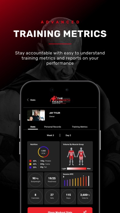 The Strength Coach App Screenshot