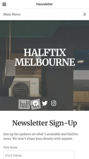 Half Tix Melbourne screenshot 4