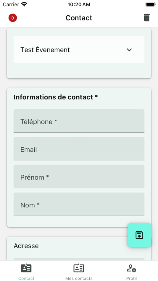 #3. Forma Contacts (iOS) 由: Formapriv