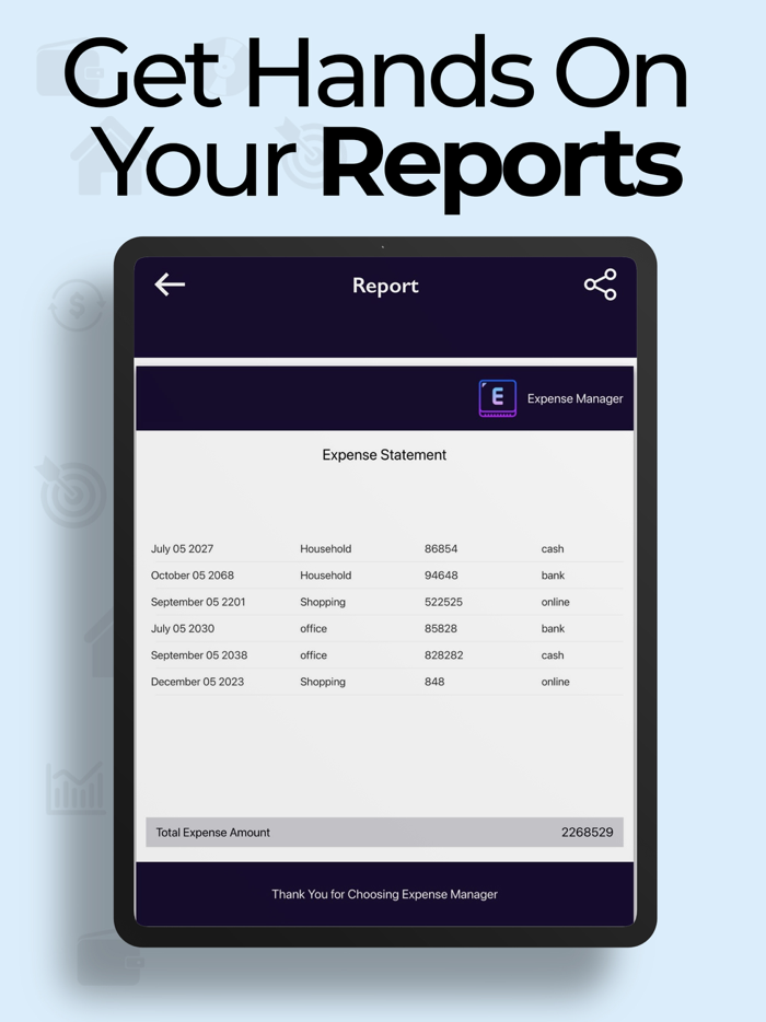 Expense Manager - Budget App