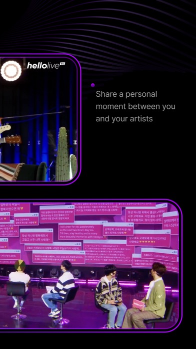 hellolive - meet your artists Screenshot