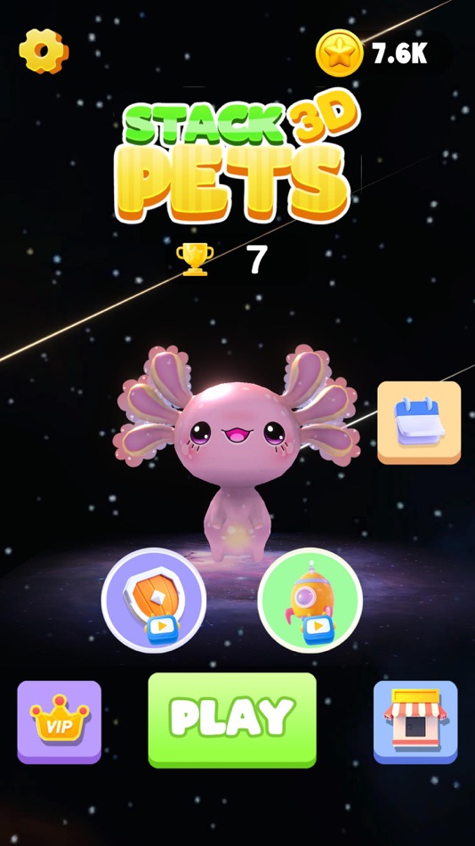 #3. Stack Pets 3D (iOS) 由: 鸣宇 马