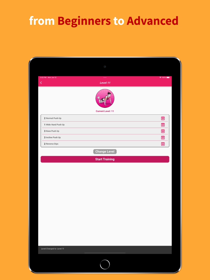 AlphaQueen Pushup Trainer