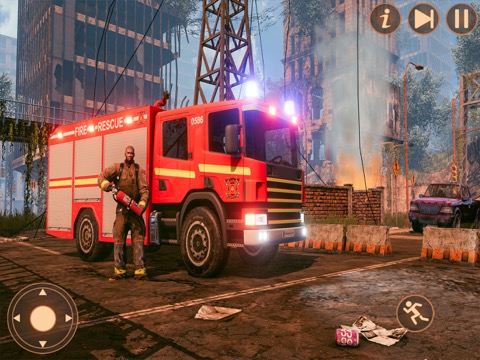 消防車緊急本部レスキューディスパッチャー：911消防士ゲームのおすすめ画像3