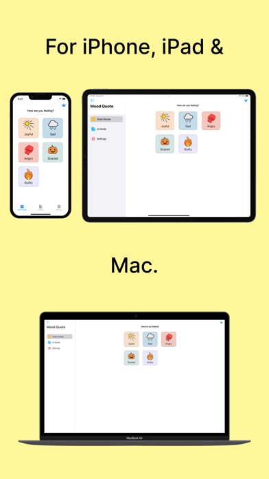 Mood Quote Screenshot