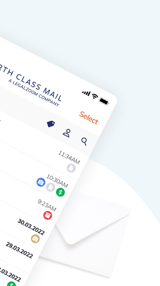 #2. Earth Class Mail: Mailbox Scan (iOS) 由: LegalZoom.com