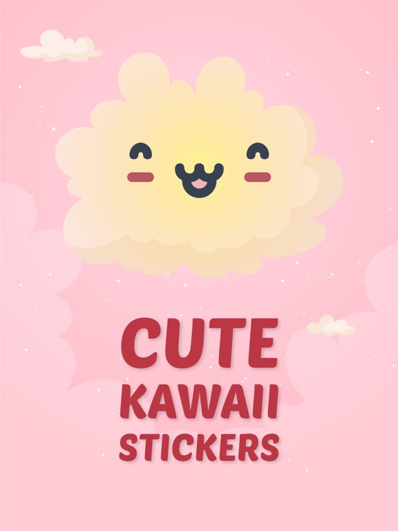 Screenshot #4 pour Cute Kawaii: iMessage Stickers