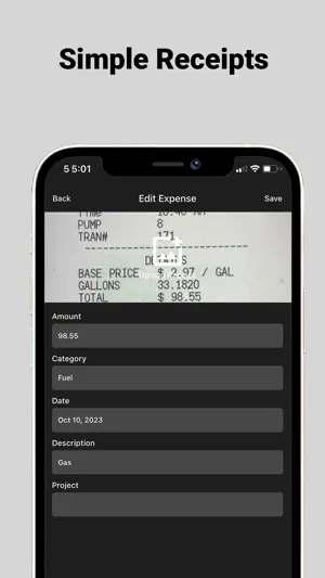 Nova Expense screenshot 2