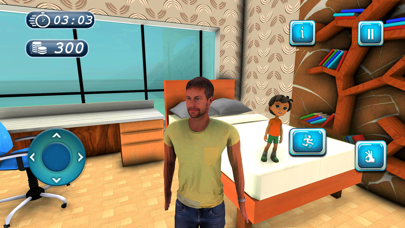 Virtual Single Dad Family Sim Screenshot