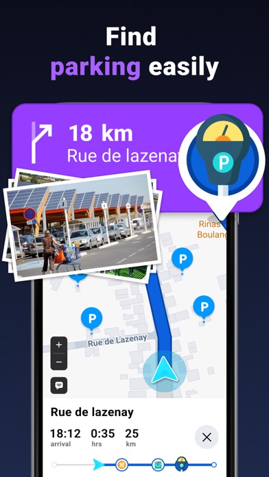 GPS Live Navigation Screenshot