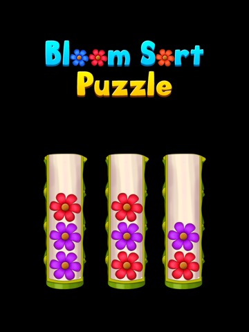 Bloom Sort Puzzle: Flower Gameのおすすめ画像1