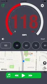 speed tracker-stop me on speed iphone screenshot 1