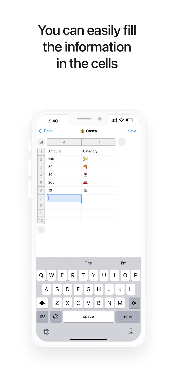 Tables. Just tables.