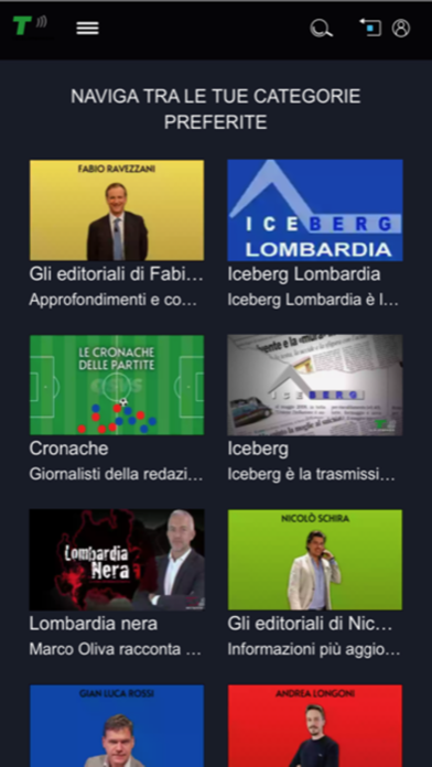 Telelombardia TV Screenshot