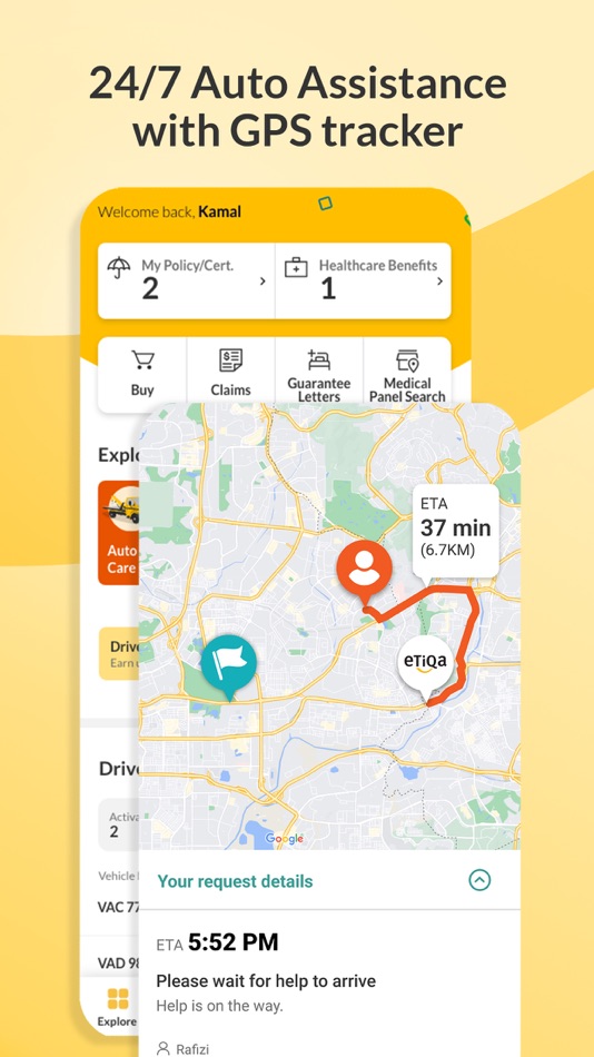 #2. Etiqa+ (iOS) 由: Etiqa Insurance & Takaful