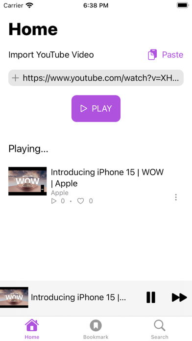 TubeFM Screenshot