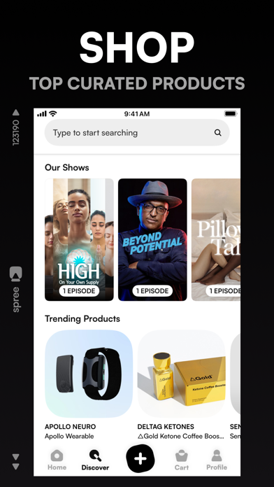 Spree: Social Health Shopping Screenshot