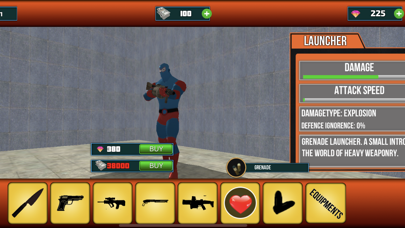 Spider Rope Hero | Robot Fight Screenshot