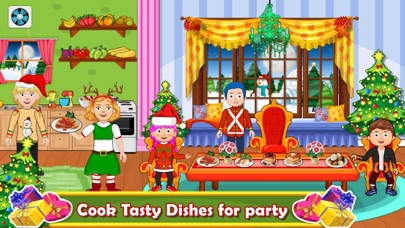 Pretend City Snow Party Life Screenshot