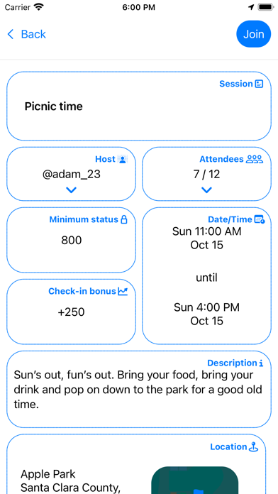 HiSociety - Real Life Social Screenshot