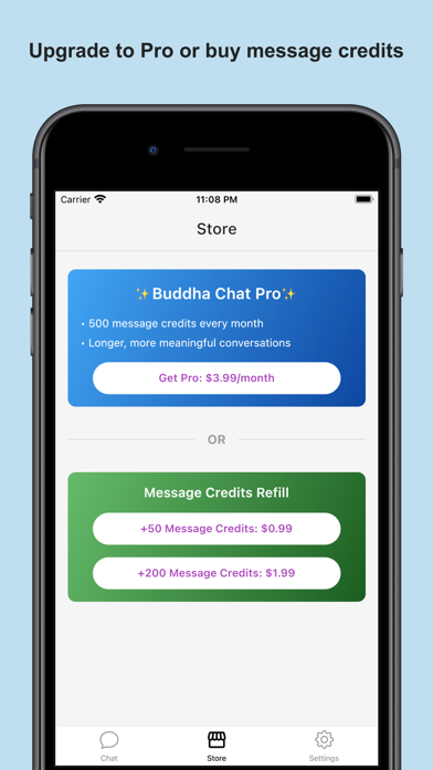 Buddha Chat Screenshot