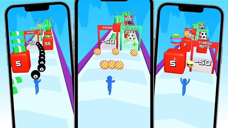 Ball Toss Race