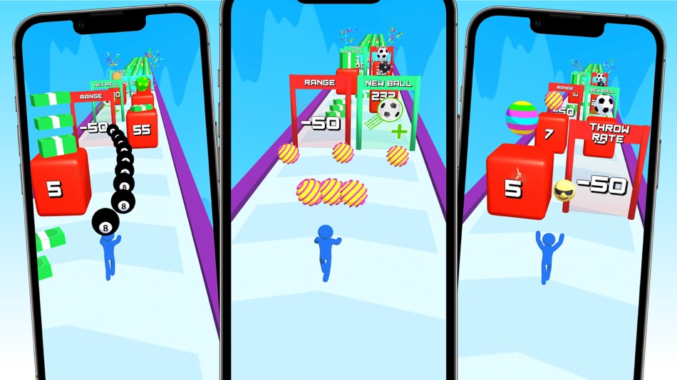#1. Ball Toss Race (iOS) 由: APP CENTRAL LTD