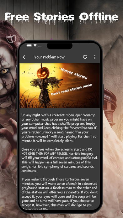 Horror stories +18 Screenshot