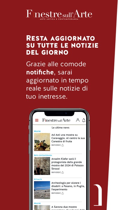 Finestre sull'Arte Screenshot