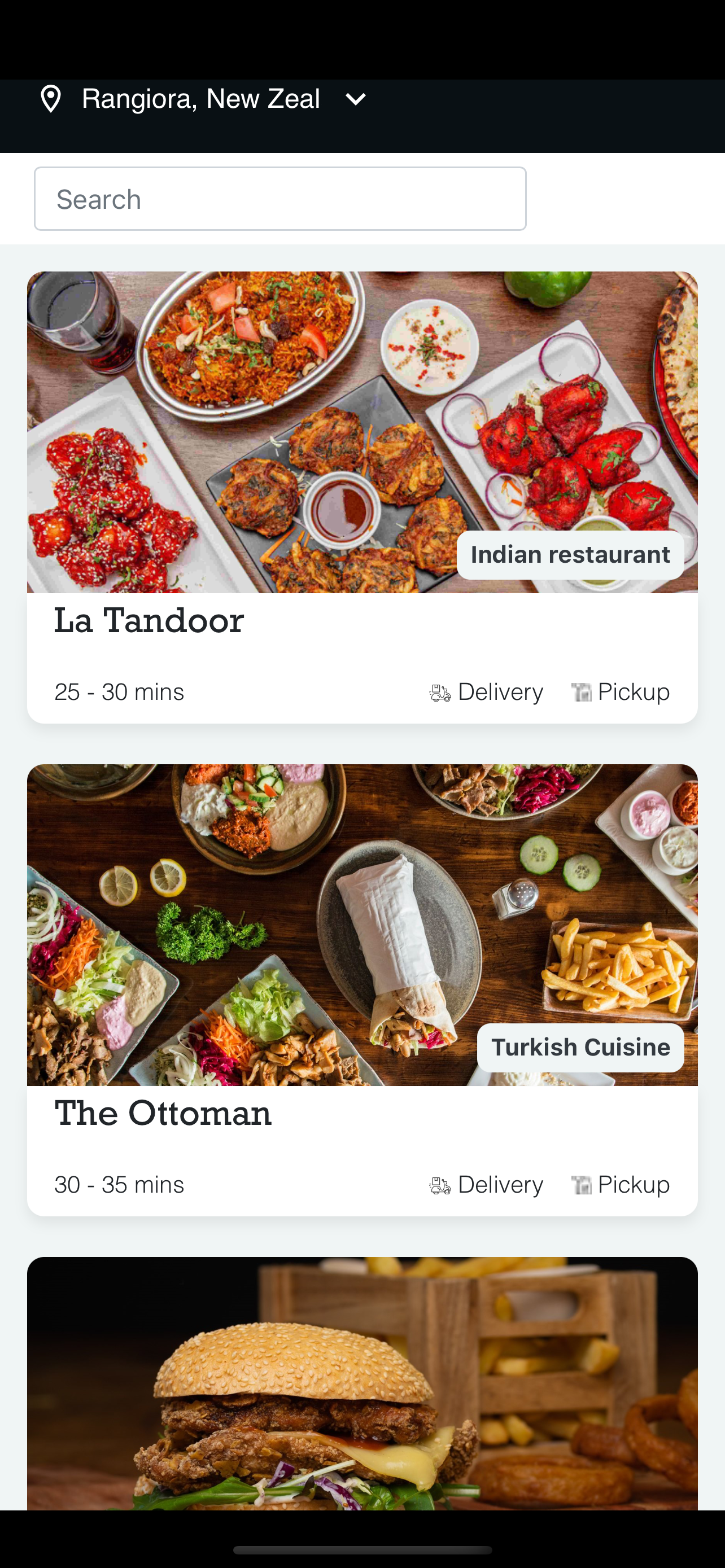 Takey Food Delivery