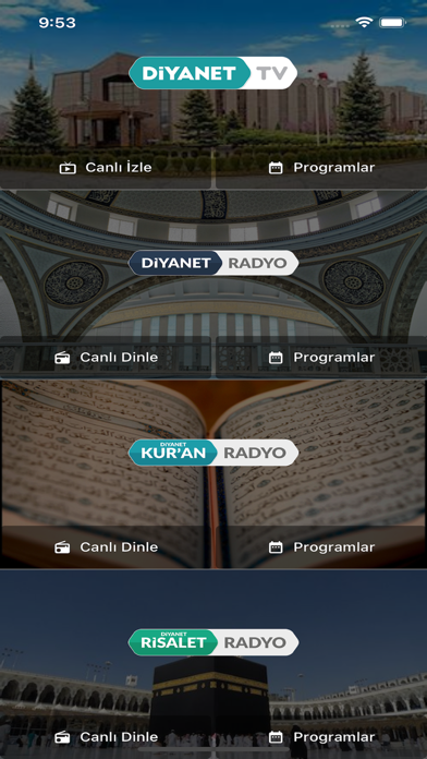Diyanet Radyo TV Screenshot