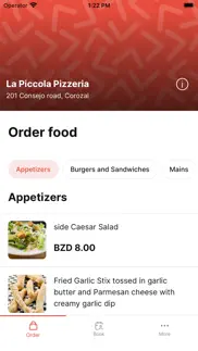 la piccola pizzeria iphone screenshot 2