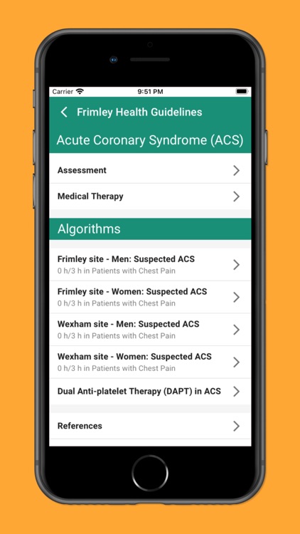 Frimley Health Guidelines