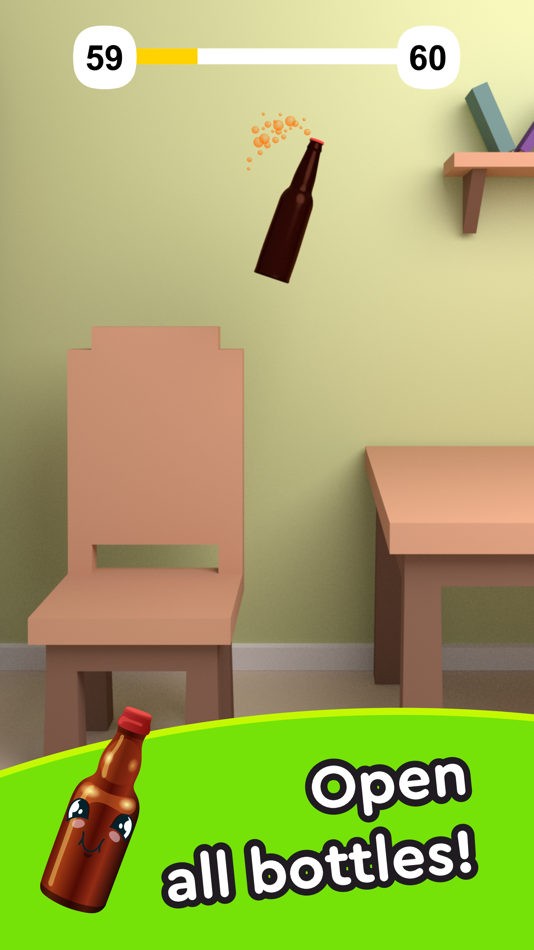 #4. Drink Flip 3D: Bottle Jump (iOS) 由: INSY Innovatsionnye Sistemy TOO