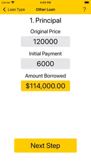 simple loan - calculator iphone screenshot 2