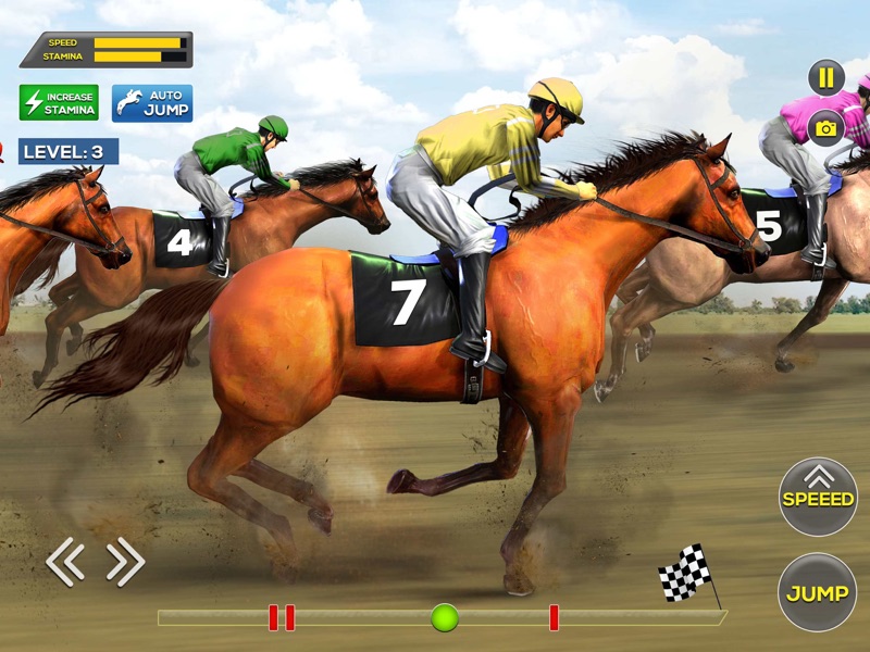 Jogo de corrida de cavalos 3D screenshot 9