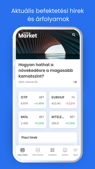 Erste Market Screenshot