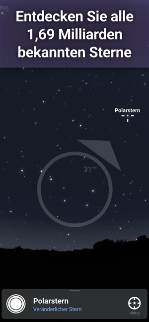 ‎Stellarium Mobile：Sternenkarte Screenshot